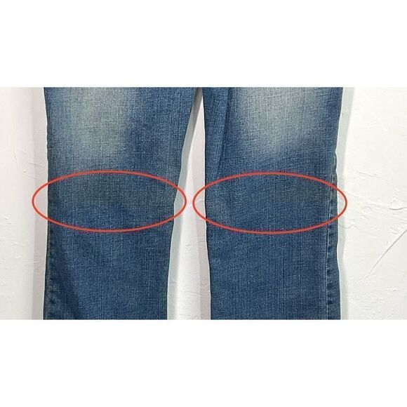 G-Unit Y2K Blue Gold Accent Bootcut Denim Jeans 11 - Picture 7 of 10